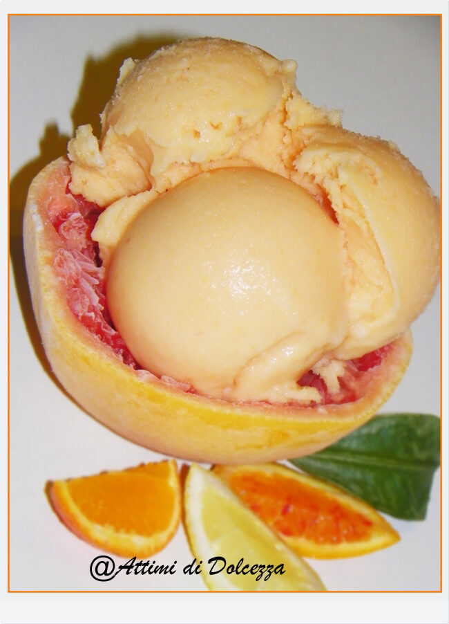 Gelato agli agrumi