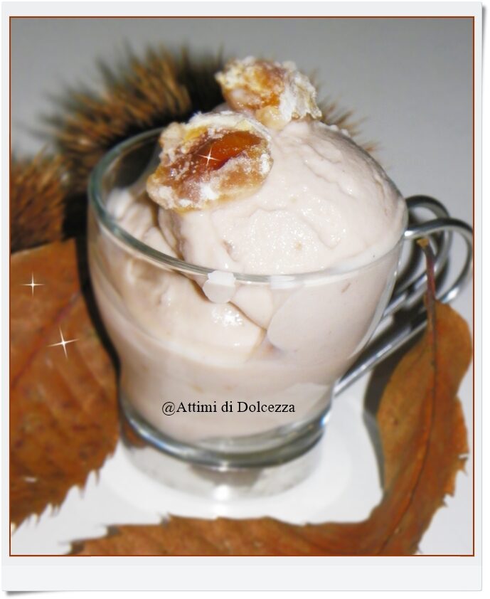 Gelato ai marron glacès