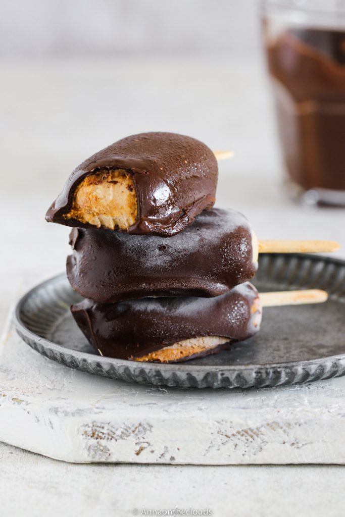 Gelato al burro di arachidi e cioccolato: senza gelatiera