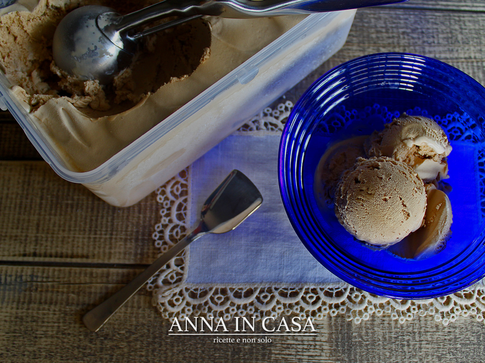 Gelato al caffè simil coppa del nonno – senza gelatiera