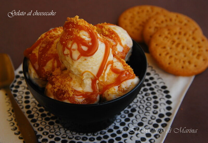 Gelato al cheese cake