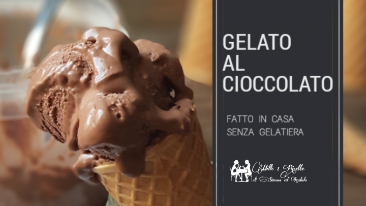 Gelato al cioccolato senza gelateria