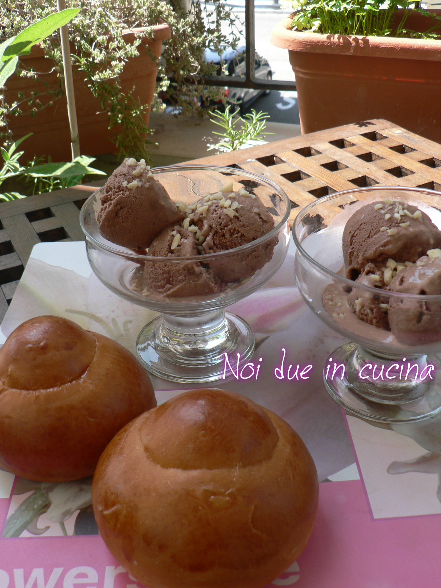 Gelato al cioccolato senza gelatiera