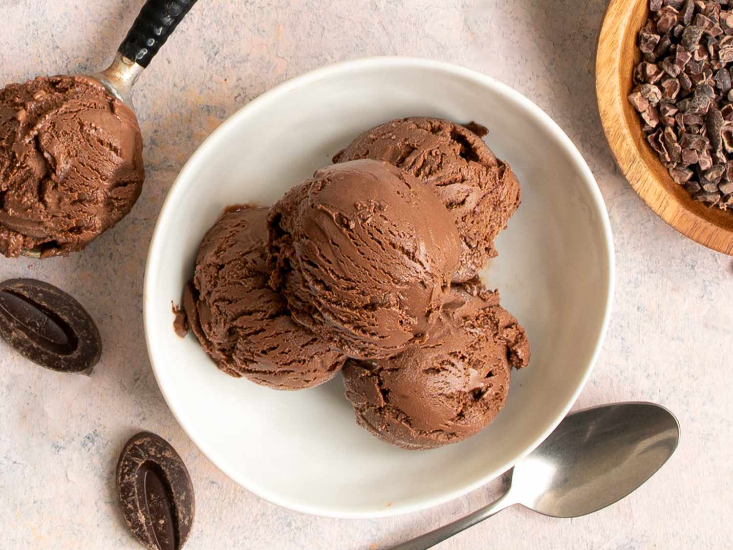 Gelato al cioccolato senza gelatiera