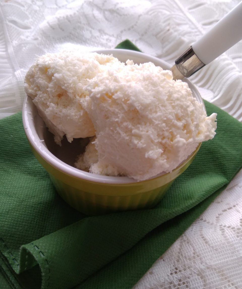 Gelato al cocco