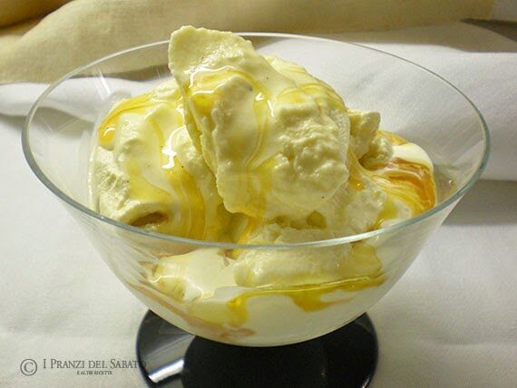 Gelato al crem caramel