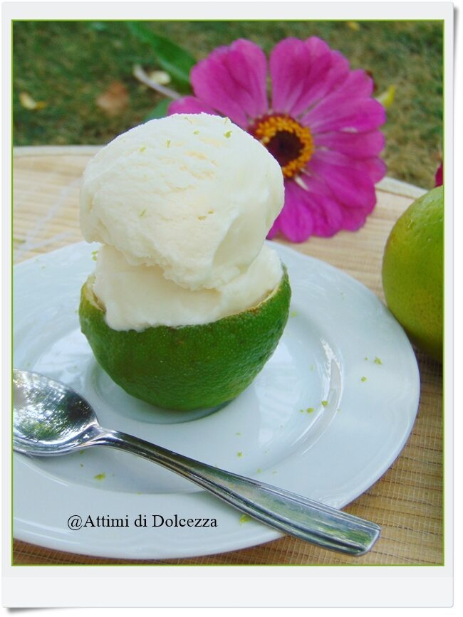 Gelato al lime