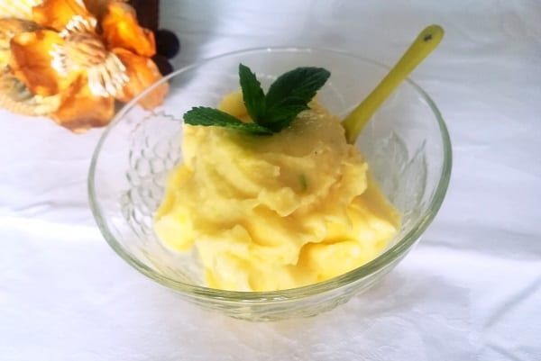 Gelato al mango light bimby, con soli 3 ingredienti