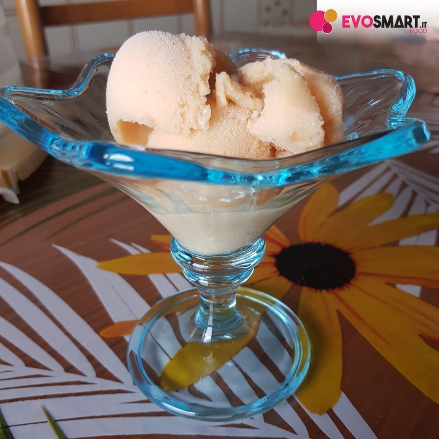 Gelato al melone senza glutine e lattosio