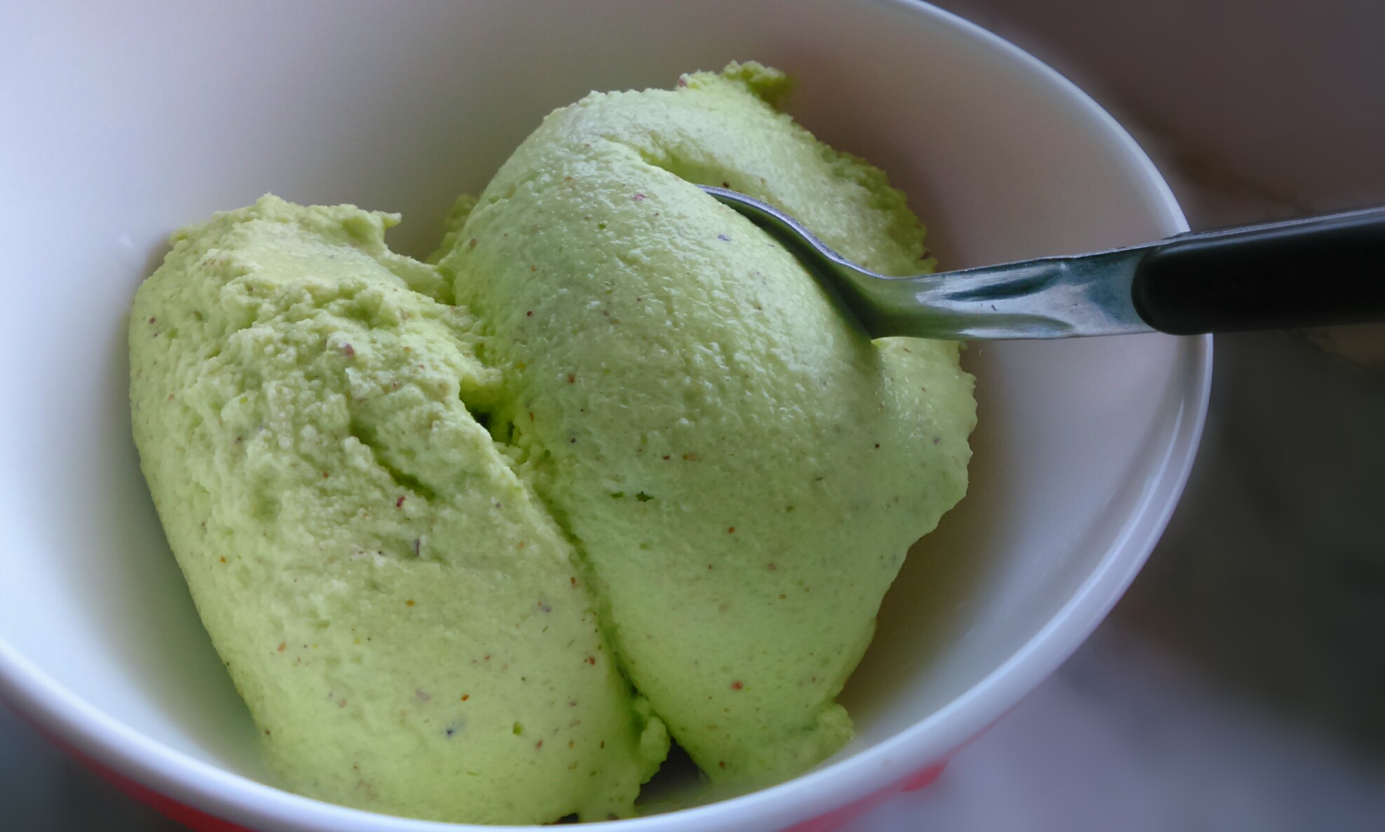 Gelato al pistacchio (senza gelatiera)