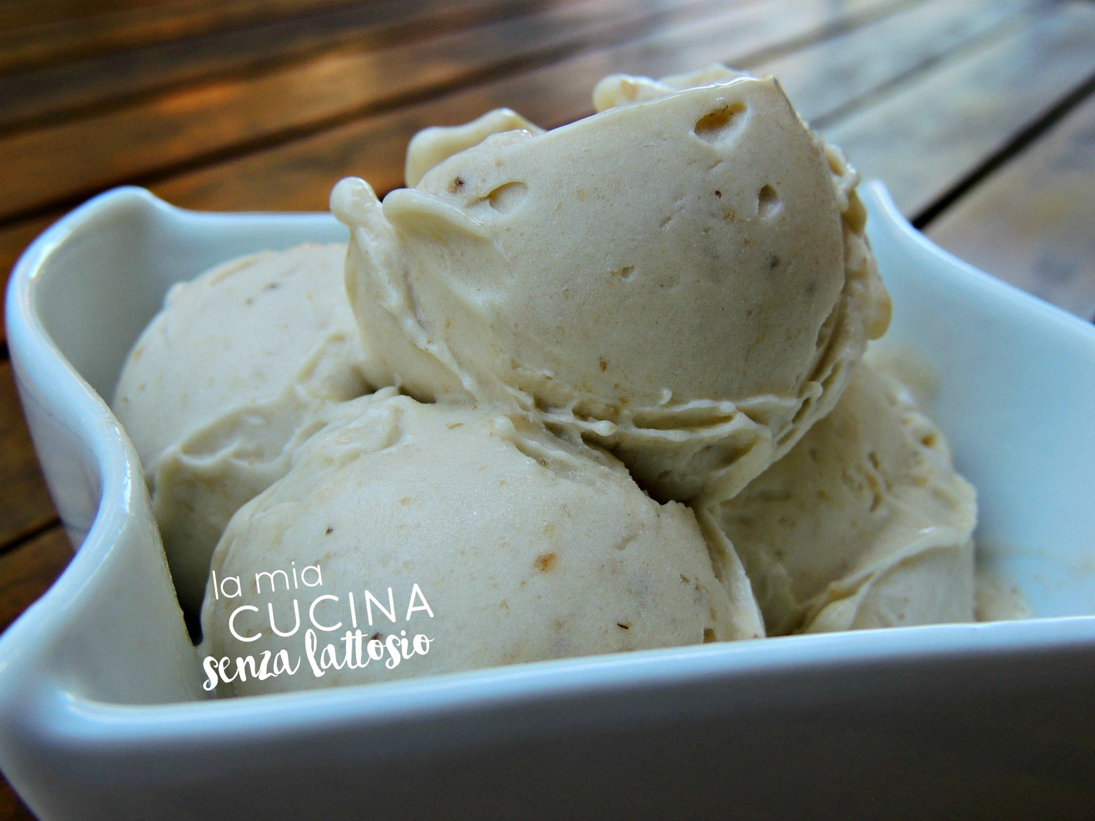 Gelato alla frutta – ricetta velocissima – senza gelatiera – senza lattosio