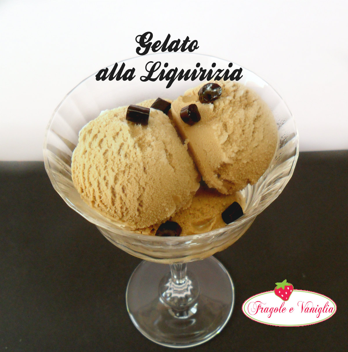 Gelato alla liquirizia