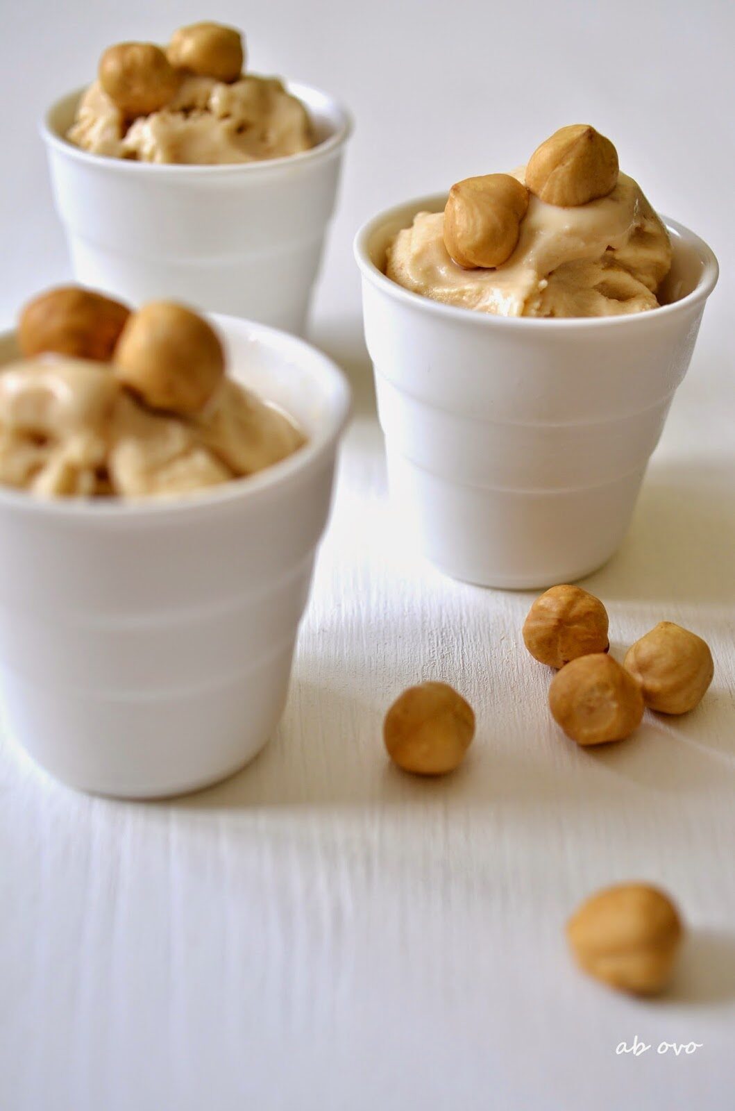 Gelato alla nocciola (anche senza gelatiera)