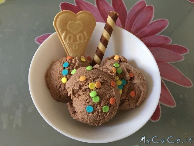 Gelato alla nutella con i-companion moulinex