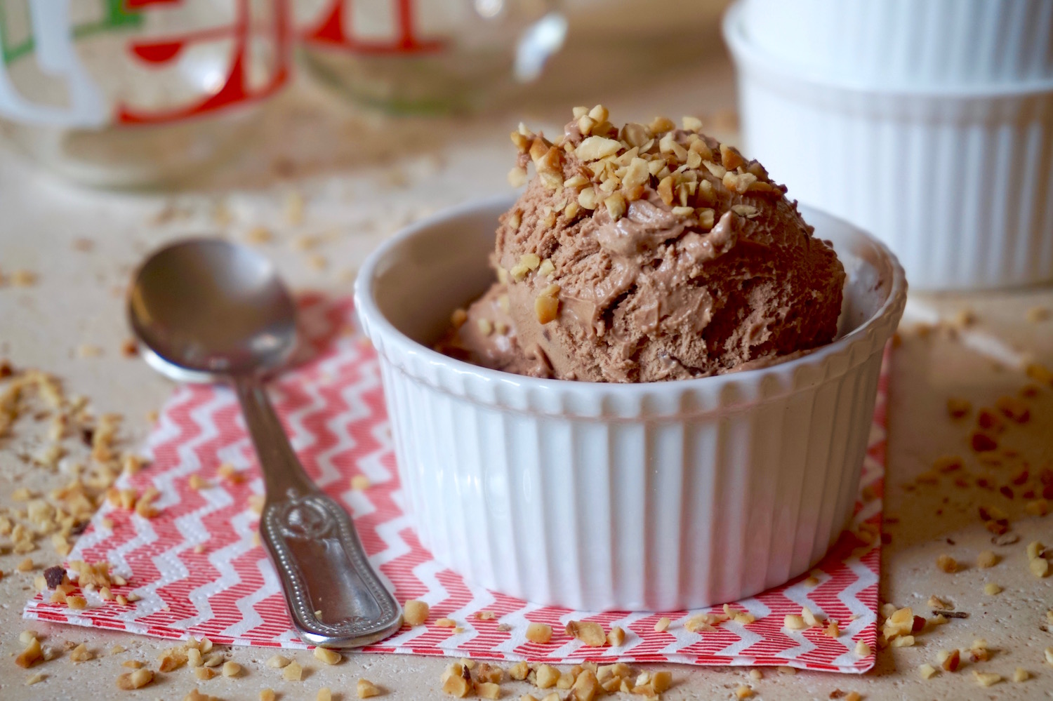 Gelato alla nutella, senza cottura