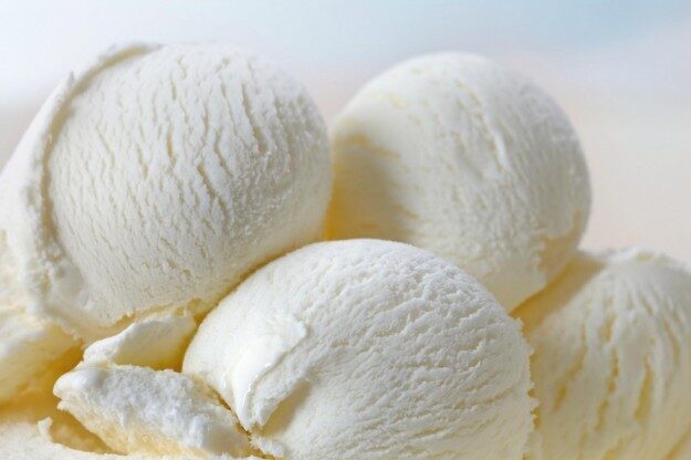 Gelato alla panna senza zucchero