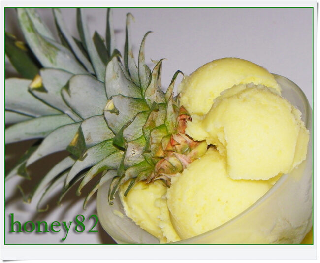 Gelato all’ananas