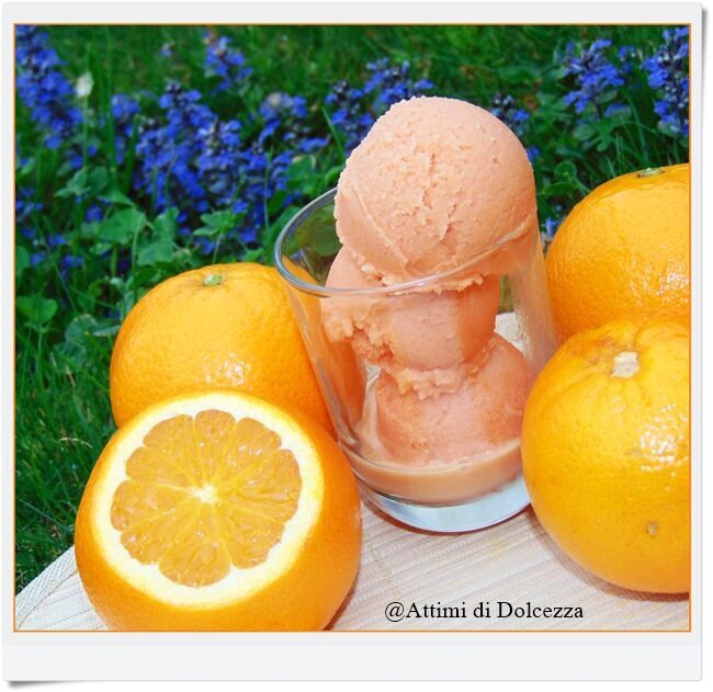 Gelato all’arancia