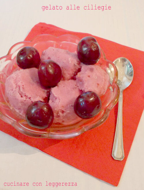 Gelato alle ciliegie