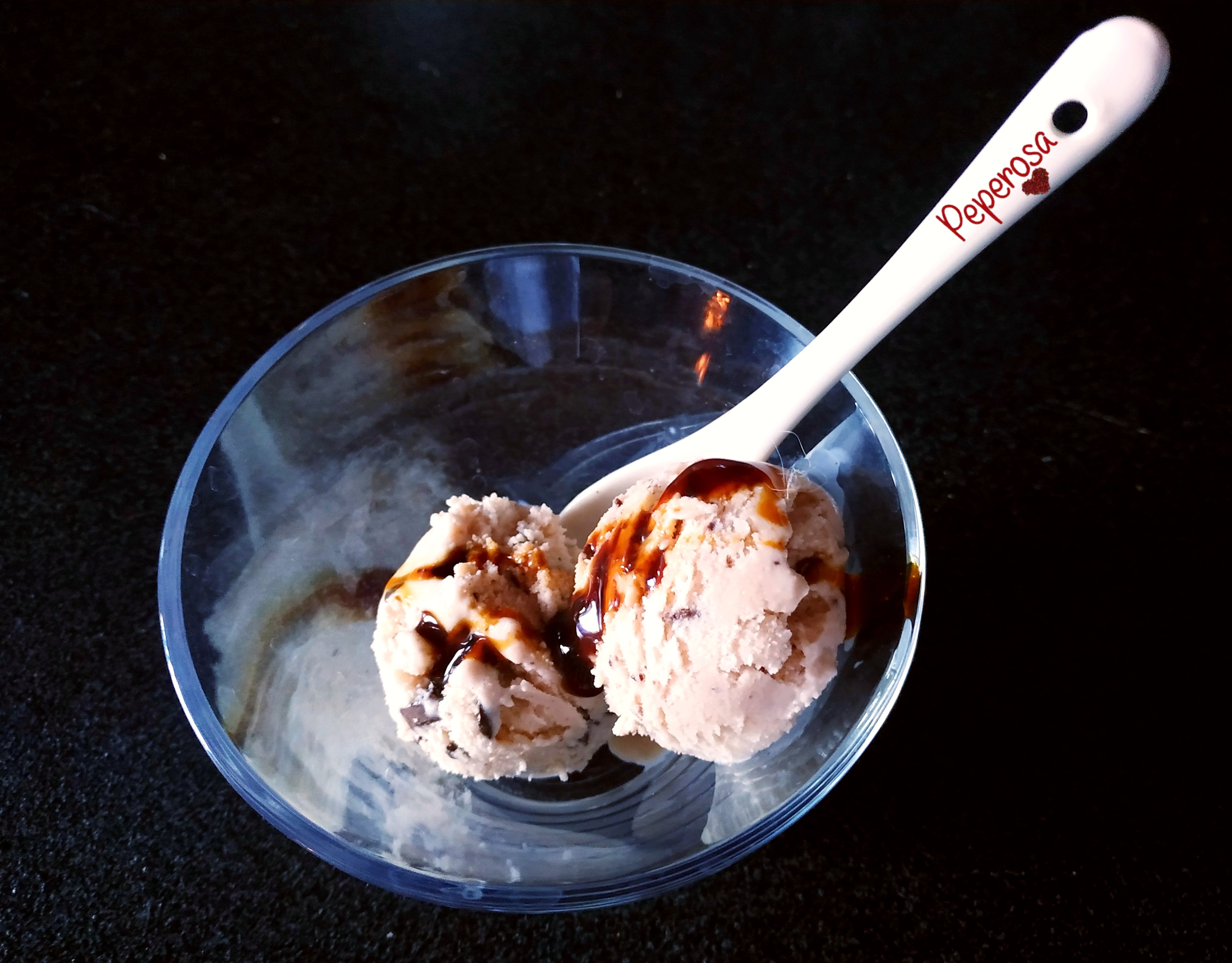 Gelato allo yogurt alla stracciatella