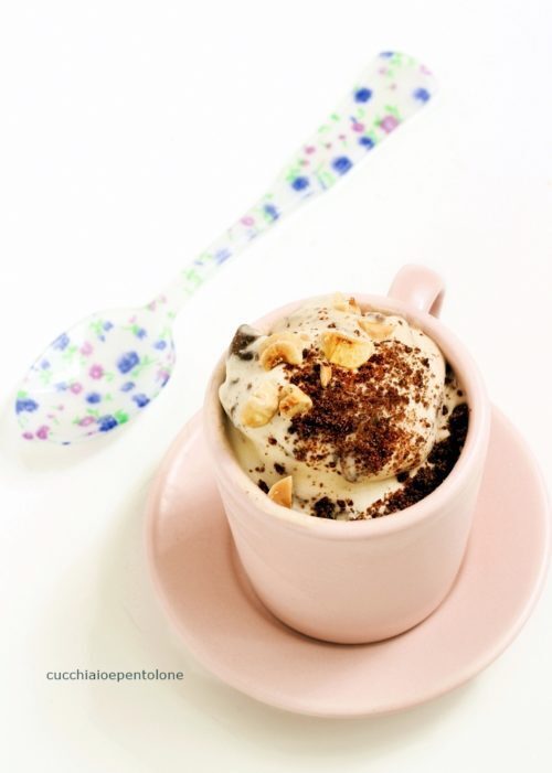 Gelato furbo al caffè, senza gelatiera