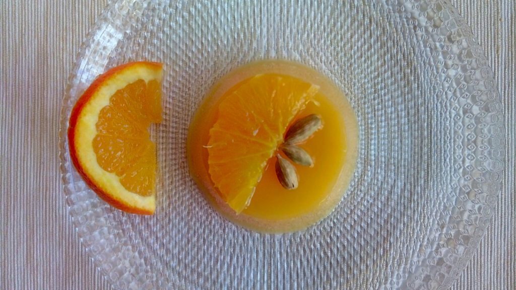 Gelo di arance al cardamomo