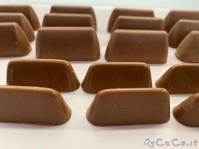 Gianduiotti con il companion moulinex e pasta di nocciole con miniciotola