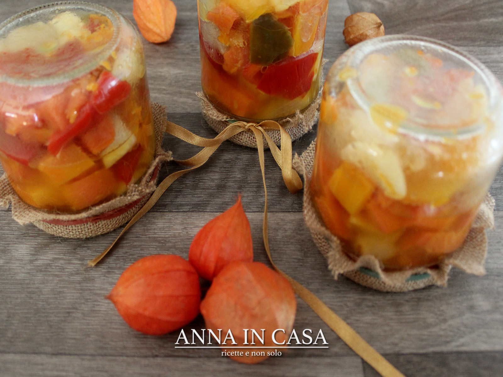 Giardiniera fatta in casa
