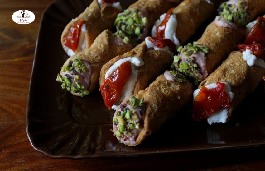 Giovedì grasso: cannoli salati arlecchino