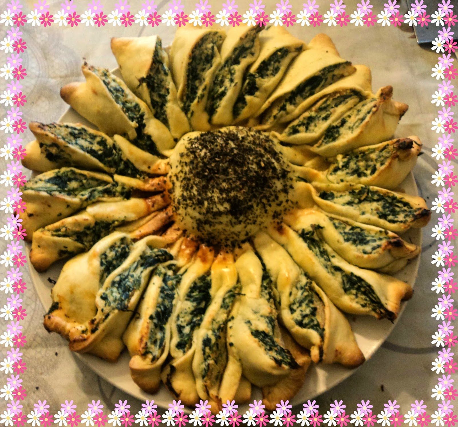 Girasole di ricotta e spinaci