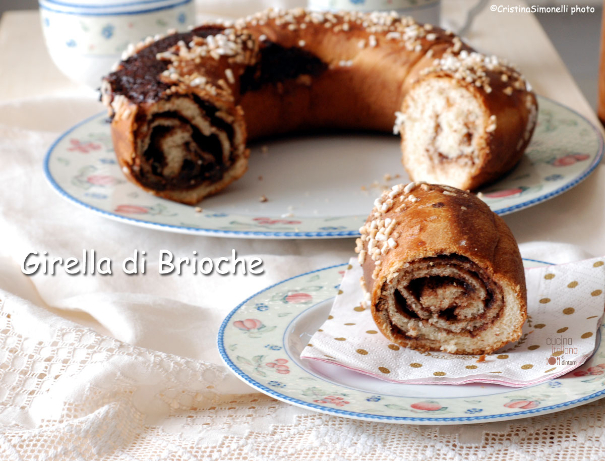 Girella di brioche