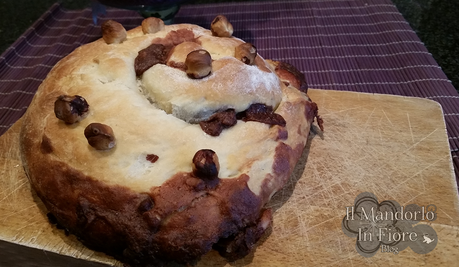 Girella nocciole e cioccolato