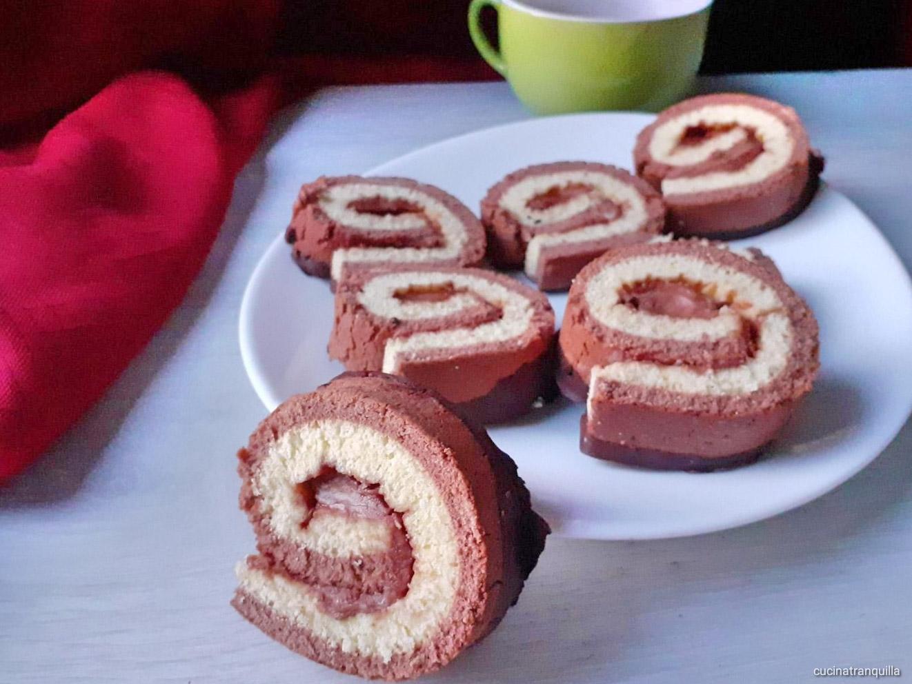 Girelle al cioccolato