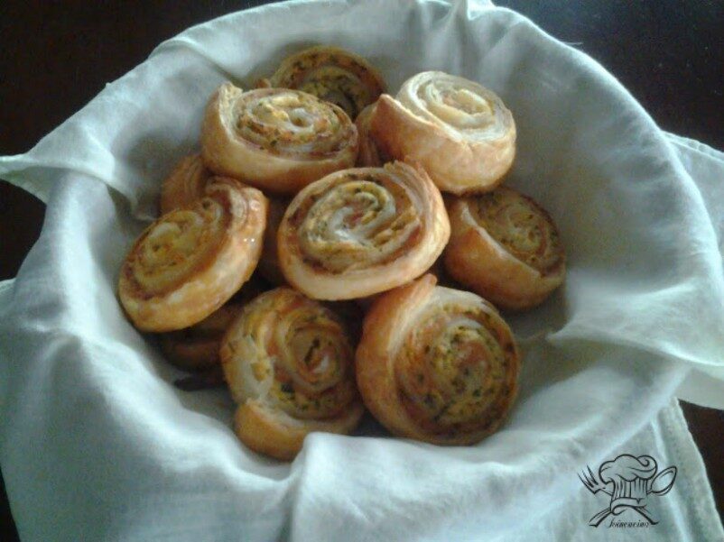 Girelle al salmone e formaggio