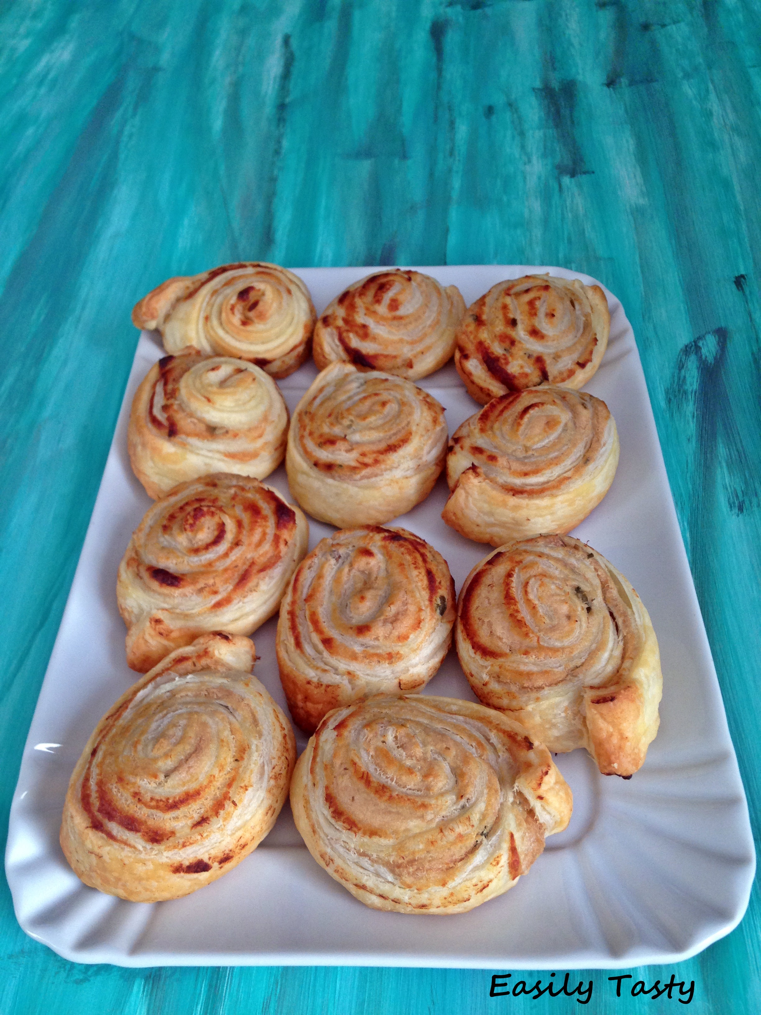 Girelle con mousse di tonno