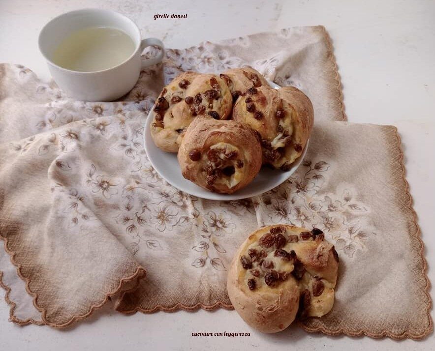Girelle danesi – lievito madre