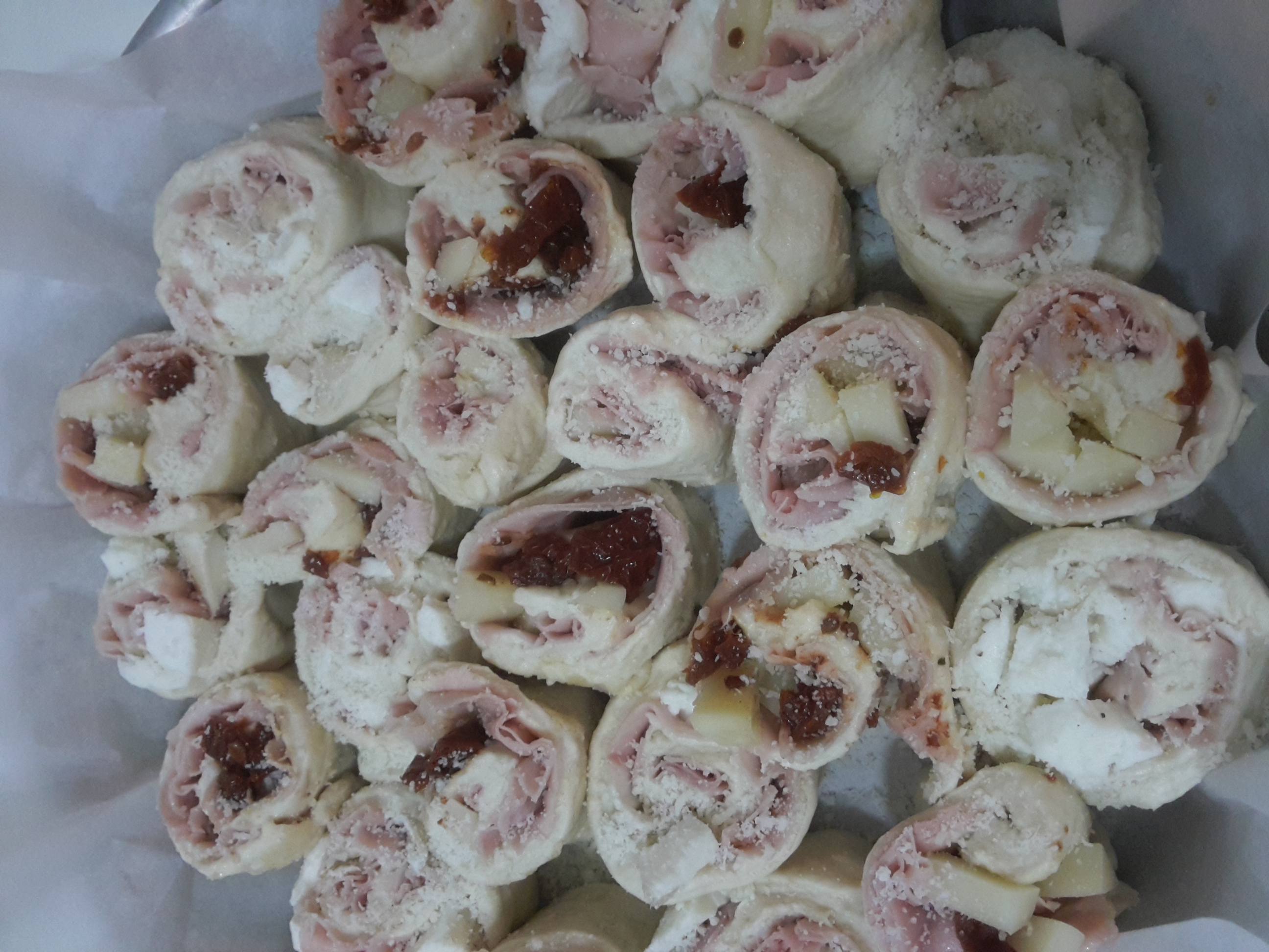 Girelle di pizza