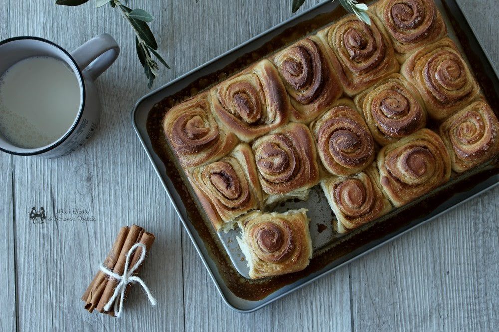 Girelle dolci alla cannella