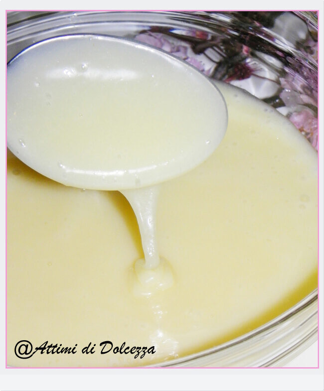 Glassa al cioccolato bianco