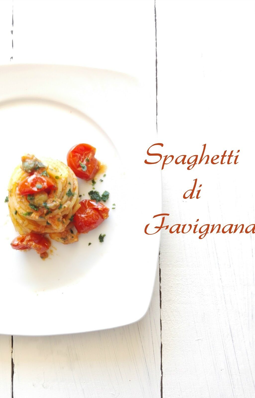 Gli spaghetti di favignana e la sicilia che amo