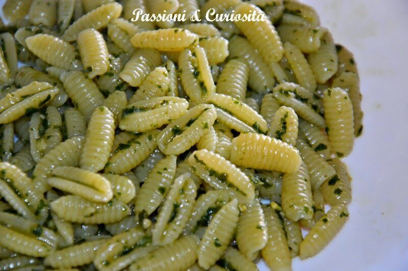 Gnocchetti al pesto di basilico