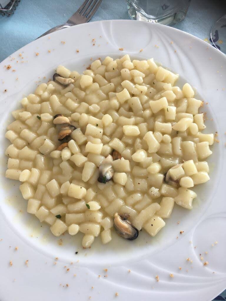 Gnocchetti cozze e pecorino