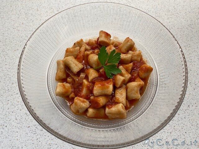 Gnocchetti di ricotta con Companion Moulinex