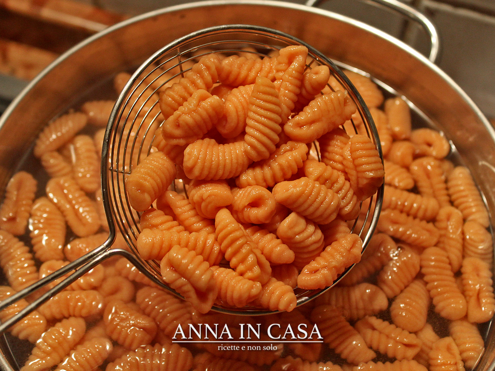 Gnocchetti di semola gusto pomodoro