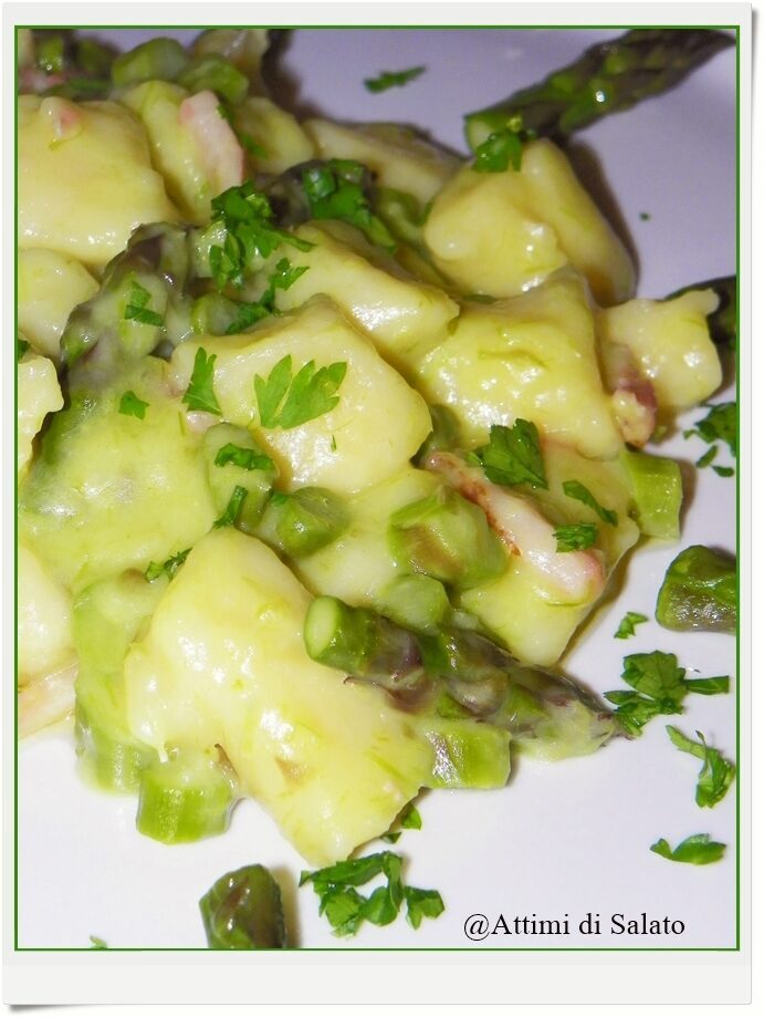 Gnocchi agli asparagi