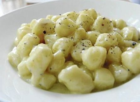 Gnocchi ai 4 formaggi