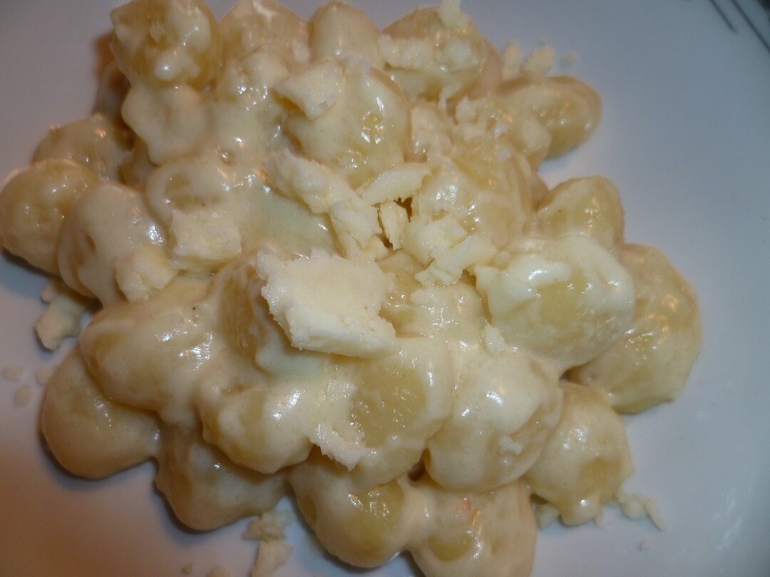 Gnocchi al castelmagno