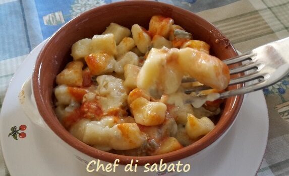 Gnocchi al gorgonzola