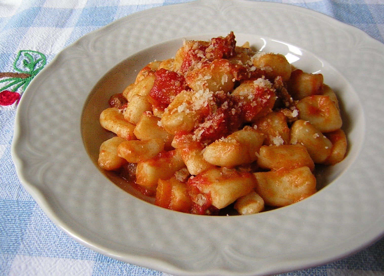 Gnocchi al ragù di ossobuco