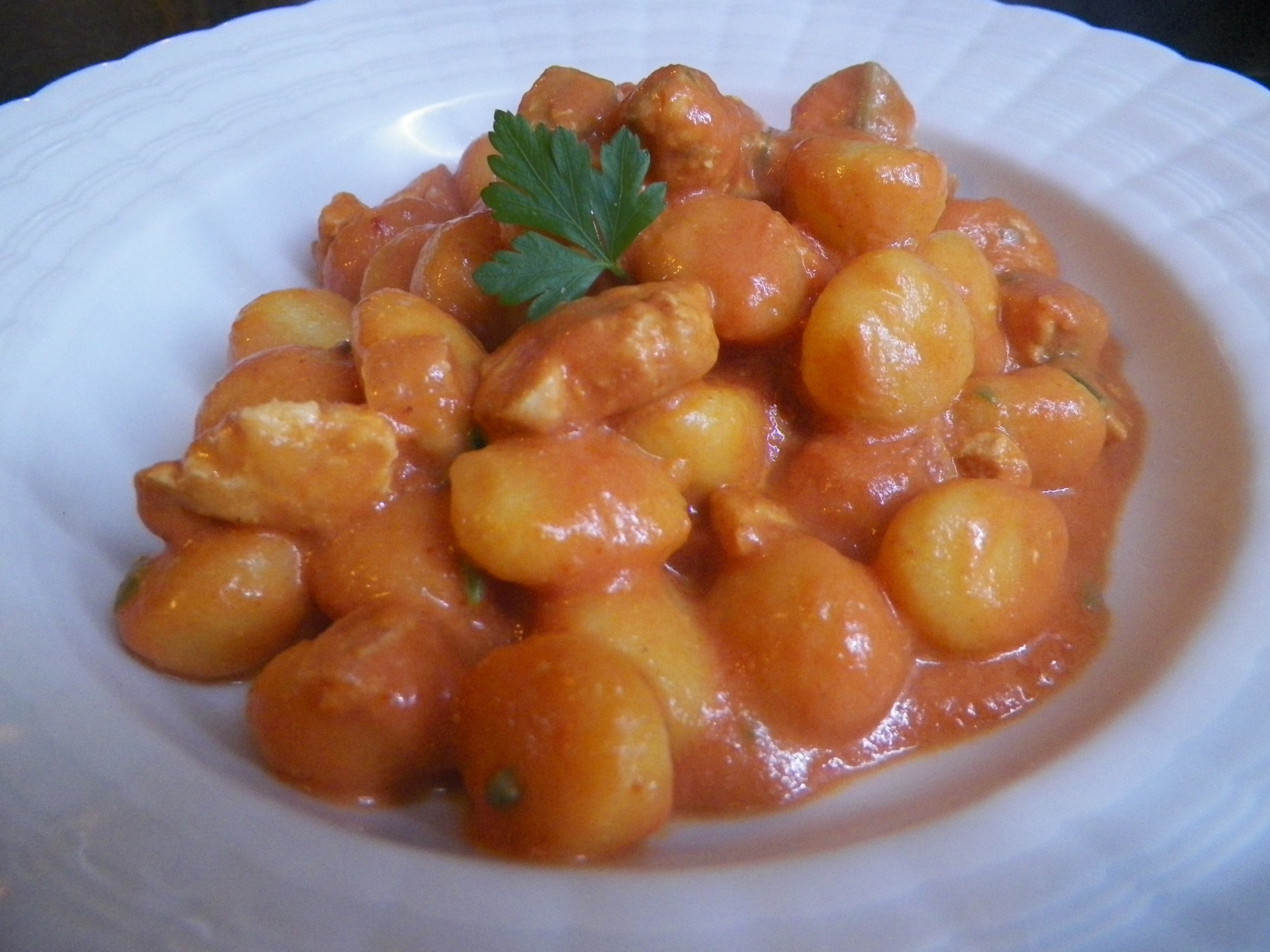 Gnocchi al salmone